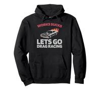 Dragster Racer Race - Motorsport Drag Racing Pullover Hoodie