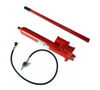 Dragway Tools Dragway Tools 8 Ton Hydraulic and Air Long Ram for Engine Hoist Cherry Picker Shop Crane Jack