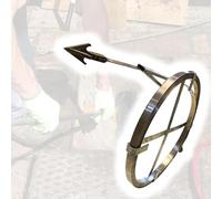 Drain Auger, 2.5cmx10m, for Unblocking Underground Pipes - Flexible Snake Tool for Sink, Kitchen, Toilet Clog Removal