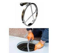 Drain Auger Steel Rod for Sewer Cleaning, 4cm/5cm Width, 65.6FT Long, Ideal for Main Line, Wastewater Manhole, and Drain Pipes