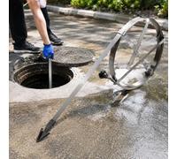 Drain Augers 25' 50 Ft 100 Ft Main Sewer Remover Snake Flexible Unclog Steel Cable