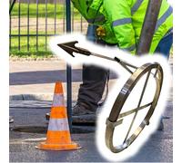 Drain Augers Sewer Snake 100 Ft 80 70 ft 50 30 16' Cable Flat Steel, Manual Flexible Plumbers Unclog Tool - Drain Pipes Clearing System with Drill Attachment(W 5cm/2'',L 38FT/11.6M)