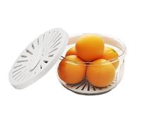 Drain Basket - 2-in-1 with Strainer Insert and Folding Handle - Multifunctional Fruit Washer and Food Storage, for Household Fridge Sink Storage Cabinet Picnic Camping Salad Berries