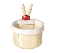 Drain Basket | Ears Automatic Empty Filter | Easy Drain Kitchen Sink Filter Basket - For Scraping Food Waste Processing Home Apartment Restaurant Fruit And