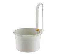 Drain Basket - PP 14.2x8.5x20.3cm | Sink Strainer Basket | Kitchen Sink Drain Baskets | Hanging Sinks Strainer Baskets For Multifunctional Use, Food Waste Collection, And Kitchen Organization