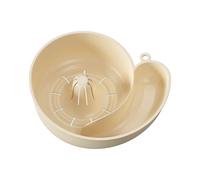 Drain Basket Spiral Design - Kitchen Colander for Fruits & Vegetables, Includes Hanging Hole, Premium Material (B)