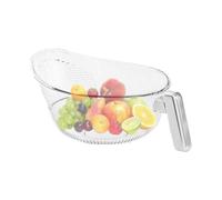 Drain Basket Strainer, Kitchen Drain Basket Food Safe Spout | Next to the sink drain basket Multifunctional for washing vegetables, fruits and pasta