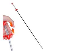 Drain Blockage Remover | 4-Claw Drain Hose Waste Collector Rod Pipe Unclogging Grabber | Household Drain Pipe Reaching Auxiliary Tool, Clogged Sink Drain Snake for Bathwa