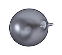 Drain Bowl with Funnel Sink Drain Basket Noodles Soaking Multifunction Gray 29.5 x 10.7m