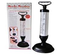 Drain Buster Plunger Toilet Sink Shower Cleaner New Pump Air Tool Clog Power