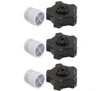 Drain Cap & Gasket Screen For For For For Hayward Pro Series Sand Filter Models S166T, S180T, S270T, S310T2 (3 Set)