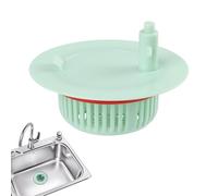 Drain Catcher Kitchen Sink,7.5cm Odor Isolation Anti-Clogging - Drain Basket Sink Stopper | for Fruit Peels Food Debris Tea Leaves Cafe Restaurant Apartment Dorm