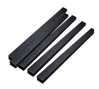 Drain Channel Black Trench Drain System With 304 Steel Grate, 1 2 5 10 Pcs Drainage Ditch Kit For Indoor Outdoor/Under Deck, Commercial Water Drainages Channel(5 pcs,7X5cm/2.8x2in)