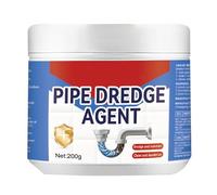 Drain Cleaner,200g Pipeline Dredging Agents,Sink Drain Cleaner,Pipe Dredge Deodorant,Powerful Pipe Dredging Agent for Kitchen Bathroom Toilet Shower 1pc
