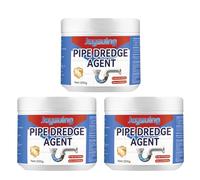 Drain Cleaner,200g Pipeline Dredging Agents,Sink Drain Cleaner,Pipe Dredge Deodorant,Powerful Pipe Dredging Agent for Kitchen Bathroom Toilet Shower 3pcs