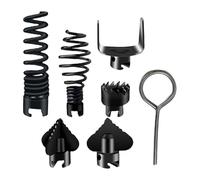 Drain Cleaner Combination Cutter Head Drain Cleaner Set for Home Professional Use with DurabilitySteel Wire Construction Unblocker