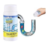 Drain Cleaner,Wild Sink Powerful Sink & Drain Cleaner, Deodorizing and Cleansing, Wild Pipe Cleaner,Pipe Dredging Agent, For Kitchen Bathroom Toilet Shower, Safe For All Surfaces (110g, 1pc)