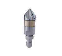Drain Cleaning Jetter 30L Sewage Cleaning Mouse Nozzle 3/8" M22 Female High Pressure Rotating Cutting Roots Nozzle(3l8female 40L 1pc)