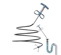 Drain Cleaning Tool - 4 Claw Strong Flexible for Clogged Pipes, Hair Plug Remover for Piping, for Toilet, Kitchen, Shower, Washbasin, Piping