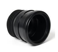 Drain Connector 110mm Black - Soil to Cast Iron