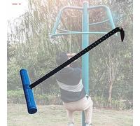 Drain Cover Grates Pry Bar 80cm/60cm/40cm Long Drain Grate & Manhole Cover Lifter, Heavy-Duty Hand Pull Hook with Blue Handle, Protable Rigid Steel Tool Hook(14mm,Length 60cm/19.7in)
