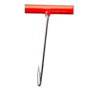 Drain Cover Grates Pry Bar, 8mm/10mm, Manhole Hook Tool, stainless steel, Heavy Duty Single Hook, for Covers, Storm Drains, Septic Tank Lids(A,50 * 10 * 1cm)