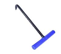 Drain Cover Grates Pry Bar, Non-slip handle, Iron, T-Shaped Manhole Lid Lifting Tool, Heavy Duty Rolling Door Single Hook, for Covers, Storm Drains, Septic Tank Lids(40 * 20 * 7cm)