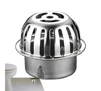 Drain Cover,Restaurant Floor Sink Strainer - Dome Unclogger Multi-Purpose Stainless Steel for Yard Home Balcony Basements Garden