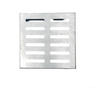Drain Cover with 201 Stainless Steel and Decorative Frame, Suitable for Schools, Squares, and Residential Areas (250 * 250 * 30 * 3mm)