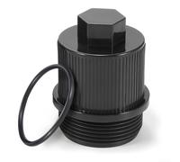 Drain Filter Assembly for Pentair, Pool Drain Parts with O-Ring Replacement, ABS Plastic Leak Proof 1.5 Inch Drain Insert Compatible with for Pentair Spa Filters