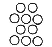 Drain Flange Seal Gasket 80032 Rubber Type for For inSinkErator and For FLG Seal Garbage Disposal Units (10pcs)