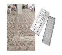 Drain Grate Sidewalk Drain Grate Channel For Sewer Gutter Drainage Catch Basin For Catch Basin/Garage/Landscape/Driveway/Kitchen/Yard(3 piece,W 25cm(9.8 in))