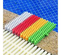 Drain Grating Cover for Swimming Pools - Spliceable Design Overflow Outlet for Walkways, Balconies, and Showers