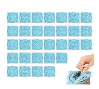 Drain Hair Catcher Sticker, Quick Installation, 15x15cm, D Isposable Hair Drain Stickers, Anti-Clog Hur Catcher, Clog Prevention, For Apartment, Rental, House, Kitchen, And Bathroom.