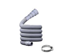 Drain Hose Extension for Washing Machines, 0.8-1.5 M Universal Washing Machine Hose, Drain Hose Dishwasher Extension Set Including Hose Connector and Hose Clamps