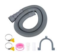 Drain Hose Extension Set,1M/1.5M/2M/2.5M/3M/4M/5M, Universal Dishwasher Hose, Including Hose Connectors and Hose Clamps, for Dishwashers (1.5M)