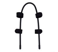 Drain Hose Guide Assembly for Kitchen Sink and Laundry Tub Featuring Adjustable Strap and Moldable Hose Support Structure