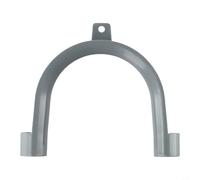 Drain Hose Hook Pipe for Washing Machine and Dishwasher, Plastic U Shape Tie Accessory with PVC Bend for Hose Management (1Pcs)