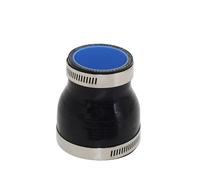 drain hose Silicone Tubing Hose Straight Car Intercooler Turbo Intake Pipe Coupler Black Big to Small Connector water pump (Color : 57MM-63MM)