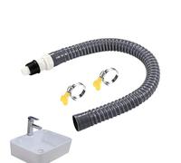 Drain Hose Splitter - ABS 20-30 cm Y Connector Extension Kit | Diviseur de Tuyau vidange pour électroménager with Leakproof Tight Fit, Laundry Bathroom Use, Washing Machine AC Dishwasher Drain Adapter