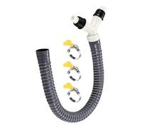 Drain Hose Splitter - ABS 20-30 cm Y Connector Extension Kit | Diviseur de Tuyau vidange pour électroménager with Leakproof Tight Fit, Laundry Bathroom Use, Washing Machine AC Dishwasher Drain Adapter