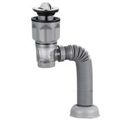 Drain Pipe - 4 x 50 x 75 mm Sink Drain Fitting | Flexible Drain Pipe | Expandable, Odour-Inhibiting Drain Hose | Adjustable Drain Hose for Sink, Sink, Seal