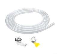 Drain Pipe Connector, Air Conditioner Set Condensate Hose for AC Water Discharge Fitting Installation Kit Parts(6FT Suit)