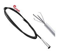 Drain Pipe Dredger 90CM Flexible Pipe Dredger with Claws Snake Grabber Hair Remover Tool Flexible Grabbing Tool Spiral Pipe Cleaning Brush Suitable for Kitchen Sink Bathroom Bathtub Toilet Drain