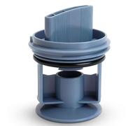 Drain Pump Cover for Siemens Bosch Washing Machine - Waterproof Drain Plug with Gasket, Universally Compatible with Bosch Siemens Constructa Neff Blue Design for IQ700 IQ500 4 Series