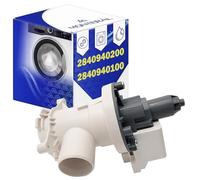 Drain Pump for Washing Machine 30W 220/240V 50HZ 0,33A Has The Original Code 2840940100 2840940200 2863200900 288040200 2880401800 for Beko for Blomberg for Arcelik - Warranty 10 Years - MONTERAL