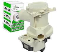Drain Pump for Washing Machine 34W 220/240V with The Original Code 2840940100 2840940200 2840941500 for Beko for Indesit - Warranty 5 Years - ONIX TECH