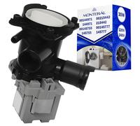 Drain Pump for Washing Machine with a Power of 30W with Original Code 00215442 215442 00145777 145777 for Bosch 00144971 144971 00145755 145755 for Siemens - Warranty 10 Years - MONTERAL
