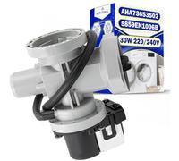 Drain Pump Power 30W 220/240V for Washing Machine with Original Code EAU62263305 AHA73653502 5859EN1006M 5859EN1006B 5859EN1006S for LG - Warranty 10 Years - MONTERAL