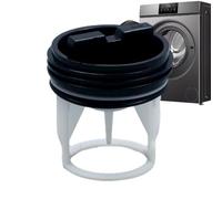 Drain Pump Sealing Cover-Washing Machine Fluff Filter Cap for Drain Outlet, Reliable Washer Part to Stop Debris and Water Leakage, Simple S Installation
